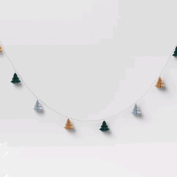 Wondershop NWT 10 LED Christmas Tree String Light 8' Battery Operated - Picture 3 of 7